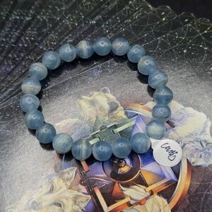 Blue Calcite 9mm Bracelet